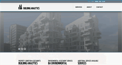 Desktop Screenshot of buildinganalytics.com